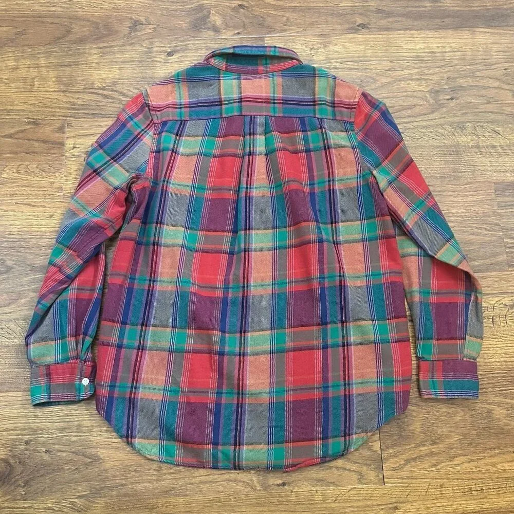 Ralph Lauren plaid flannel button up Shirt